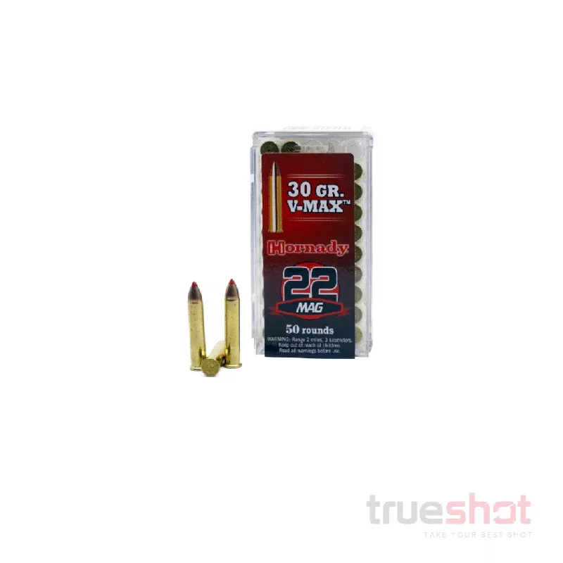 Hornady – 22 Mag – 30 Grain – V-MAX