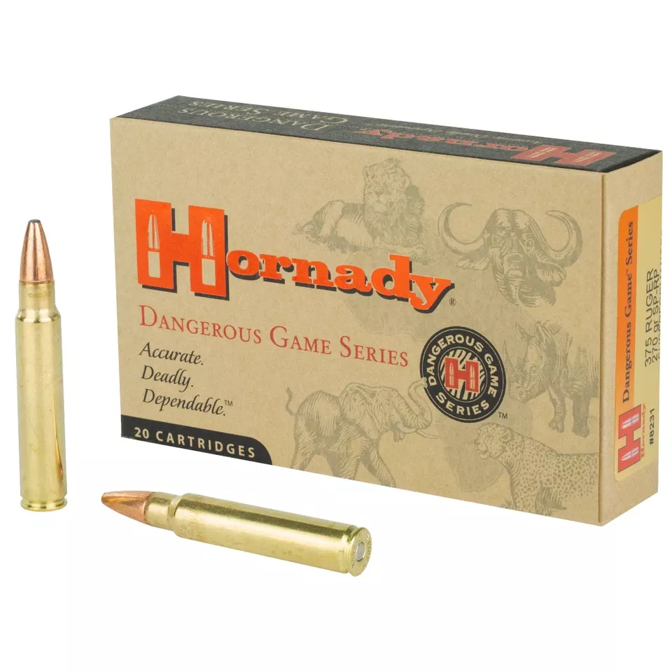 Hornady 375 Ruger 270 Grain SP-RP Ammunition - 20 Rounds/120 Rounds