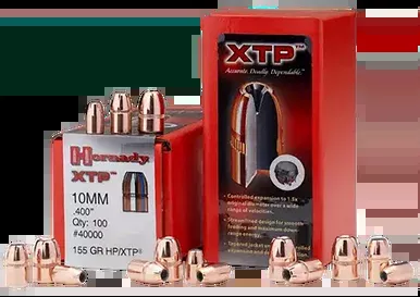 Hornady .38 Caliber 125 Grain FP/XTP Handgun Bullets (100 Count)