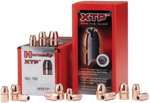 Hornady Handgun Bullets 9mm .355″ 90 gr XTPHP 100/ct
