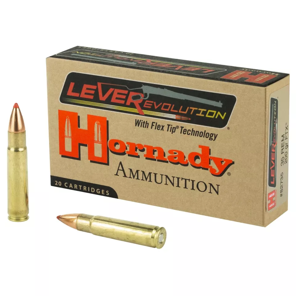 Hornady Leverevolution .35 Remington 200 Grain Ammunition - 20 Rounds