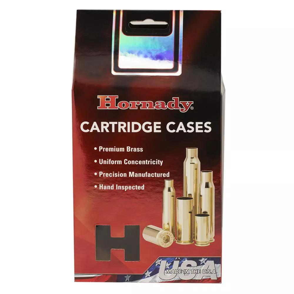 Hornady Unprimed Brass Rifle Cartridge Cases 8.5×55 Blaser 50/ct