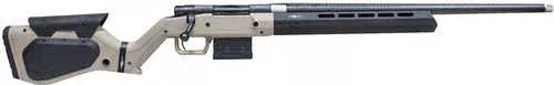 Howa M1500 Hera Bolt Action Rifle .308 Winchester 24" Carbon Fiber Threaded Barrel (1)-5Rd Magazine H7 Chassis Synthetic Black Finish
