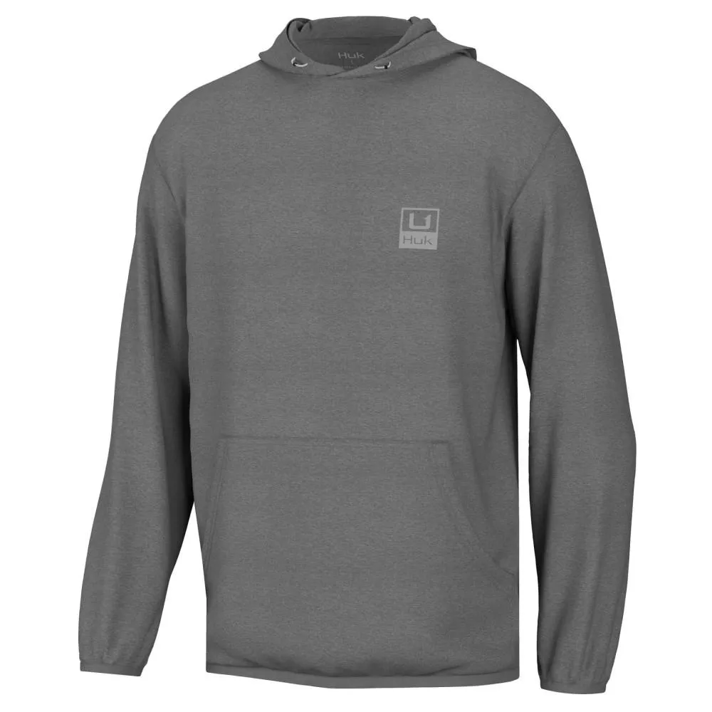 Huk Huk’d Up Performance Fleece Hoodie Volcanic Ash Heather 2XL