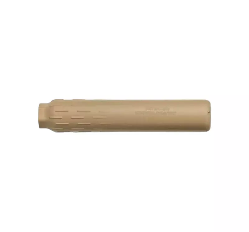HUXWRX Flow 22 Ti .22 LR 1/2×28 Suppressor – Flat Dark Earth