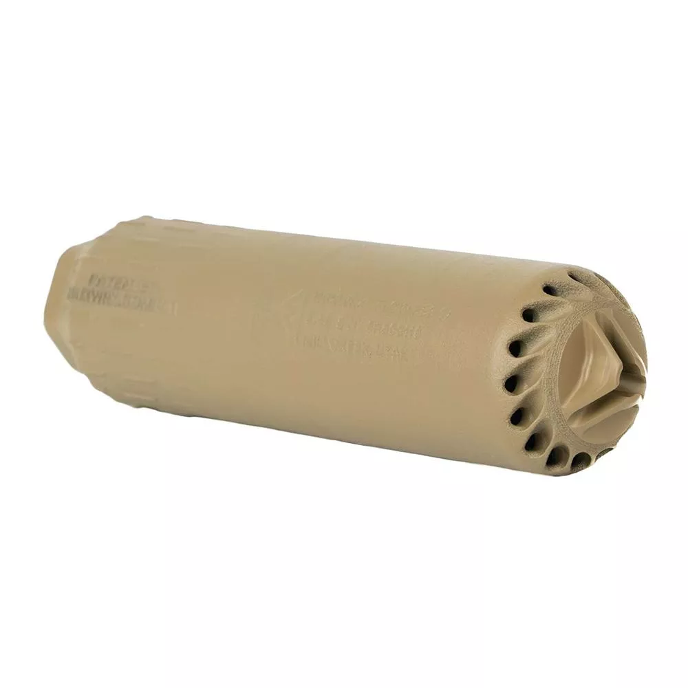 Huxwrx Flow 556 TI Flash Cap Suppressor with Flash Hider 1/2×28 FDE