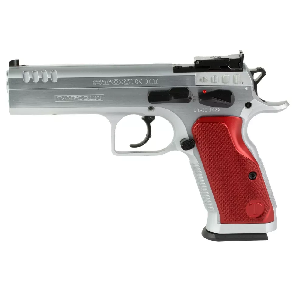 IFG Tanfoglio Stock 2 OR 9mm 4.45" Chrome