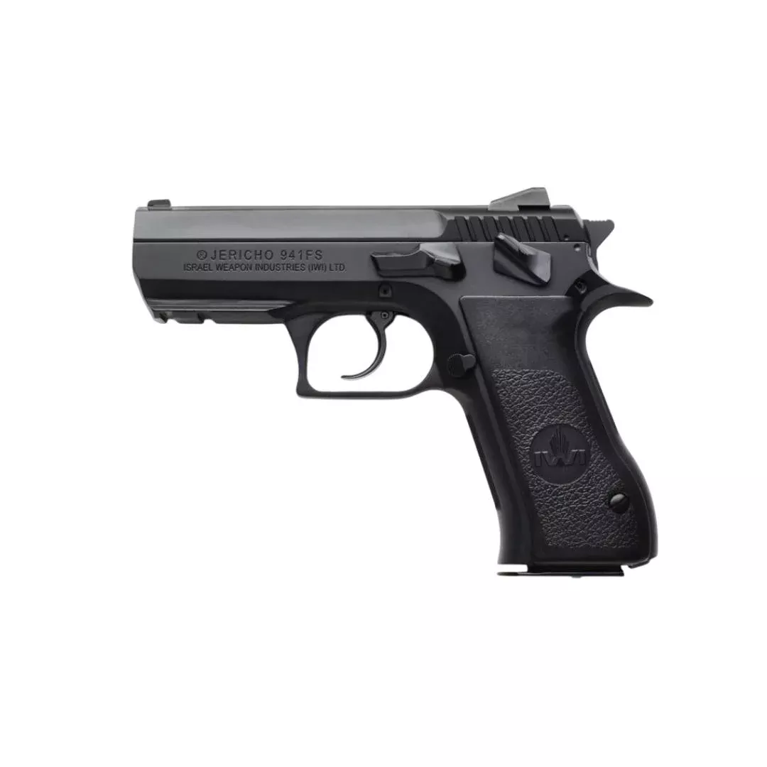 IWI Jericho 941 Mid Sized Steel Frame Handgun 9mm Luger 16rd Magazine 3.8″ Barrel Black