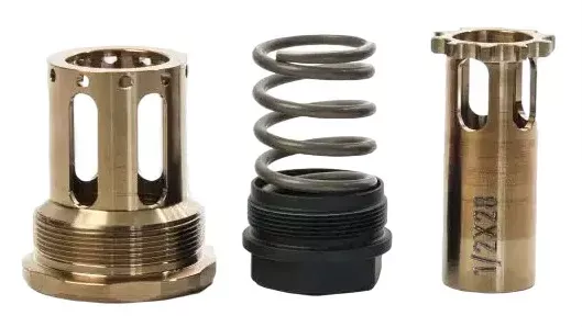 Jk Armament JK155HPM587X28 HUB Piston Mount 45CAL/10mm Fits .578″X28 Aluminum/Stainless Steel Raw