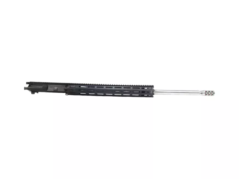 JSE 24” Shaw 204 Ruger 1×12 Stainless w/ 15” YHM MR7 M-LOK Float