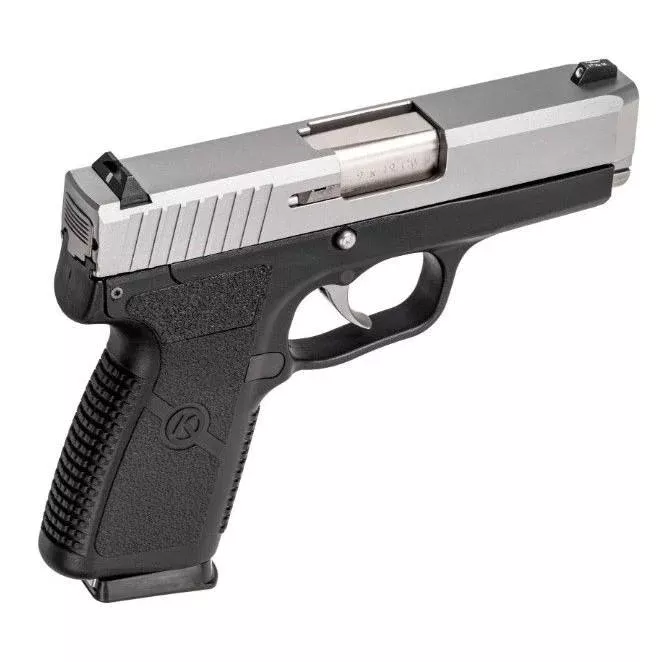 Kahr Arms CW9 Handgun 9mm Luger 7rd Magazine 3.5″ Barrel Black with Silver Slide