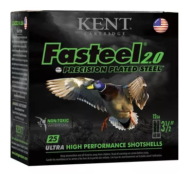 Kent Fasteel 2.0 12 Ga, 3.5″, 1 3/8 Oz, BB, 25 Rds