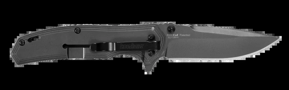 Kershaw 8310 Fringe Folding Knife with 3" Drop Point Blade and Carbon Fiber Handle