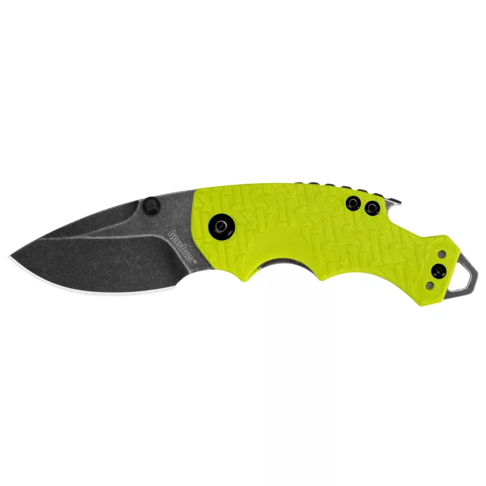 Kershaw Shuffle 2.4" Blackwash Lime Pocket Knife