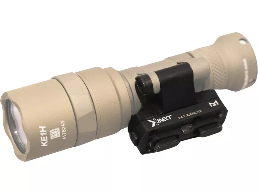 Kinetic Development Group Kinect QD Weapon Light Mount for Surefire Pro Light M-LOK Black