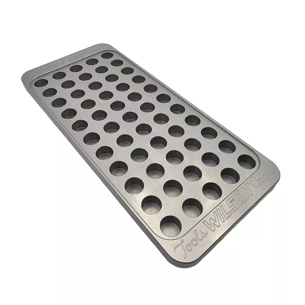 L.E. Wilson Billet Aluminum Reloading Tray .473″ 55 Hole