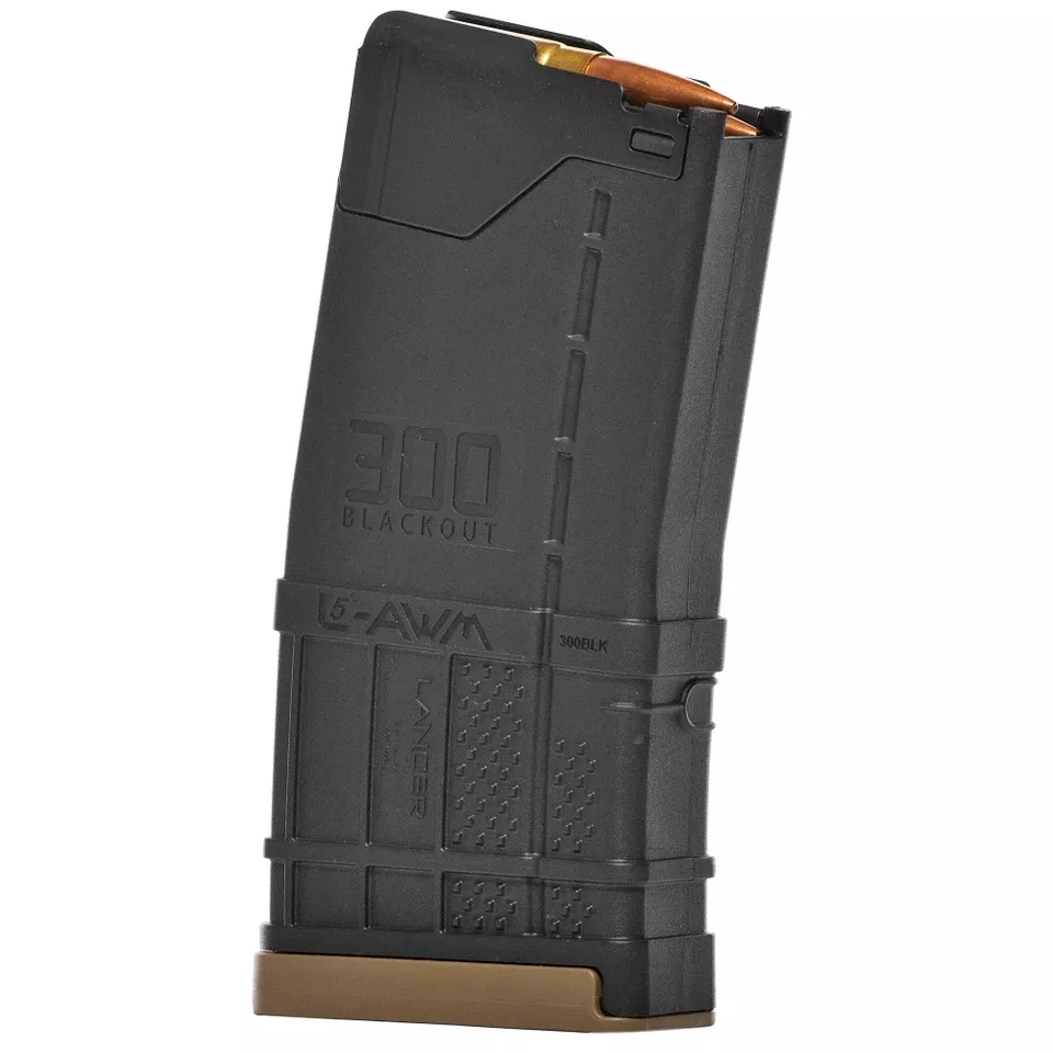Lancer L5AWM 300 Blackout 20-Round Opaque Black Magazine