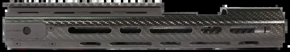 Lancer LCH516CXL Carbon Fiber Octagon Handguard for Sig 516 - 13.10" Black Finish