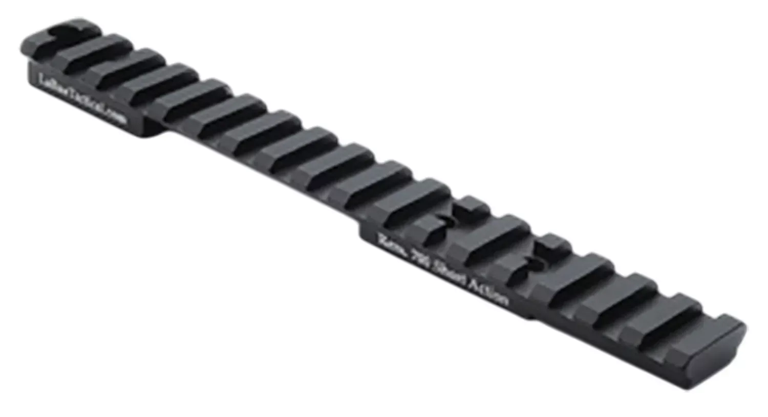Larue Tactical LT113S20MOA Top Rail Black Fits Remington 700 Short Action 20 MOA