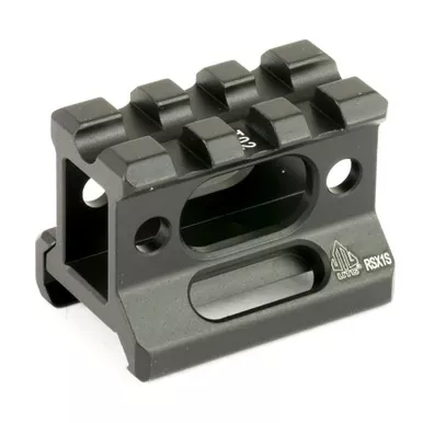 Leapers Inc. - UTG Riser Mount 1" 3 Slots Fits Picatinny Black Finish MT-RSX1S