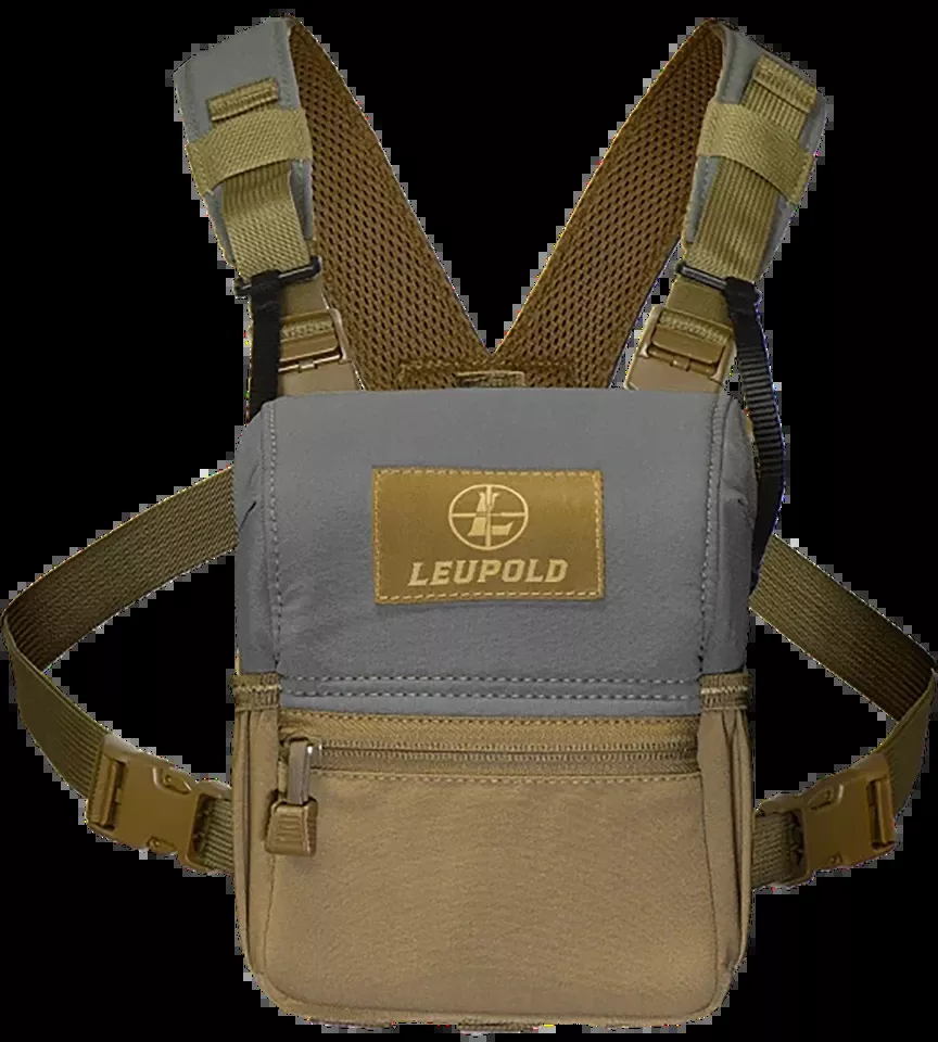 Leupold 185628 Magnetic Binocular Harness in Tan/Gray