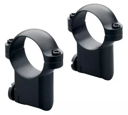 Leupold 2-Piece Solid Steel Ringmounts – Ruger M77 30mm Super High Matte Black