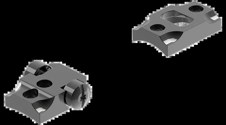 Leupold 51256 Standard Base for Remington 7 Rifle - Black Gloss Finish