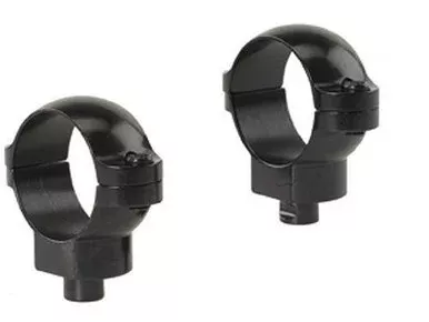 Leupold Quick Release 1″ Scope Rings Gloss Black Medium