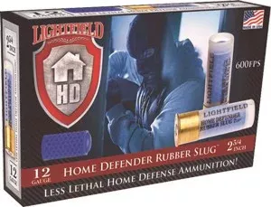 Lightfield 12 Gauge 2-3/4″ Rubber Slug 5 Rounds Box of 10