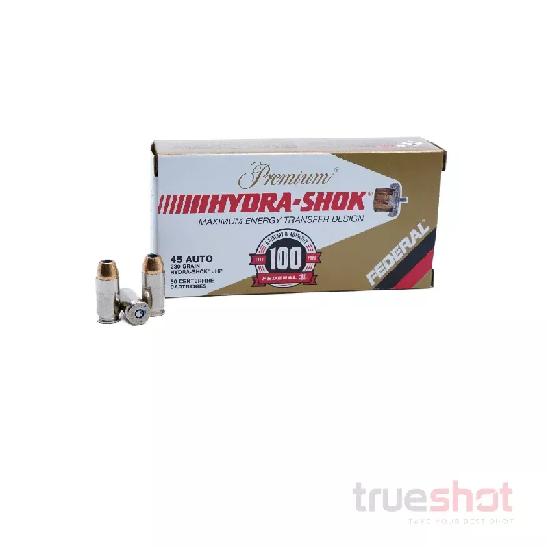 **LIMITED EDITION** Federal – Premium – 45 ACP – 230 Grain – Hydra-Shok – JHP