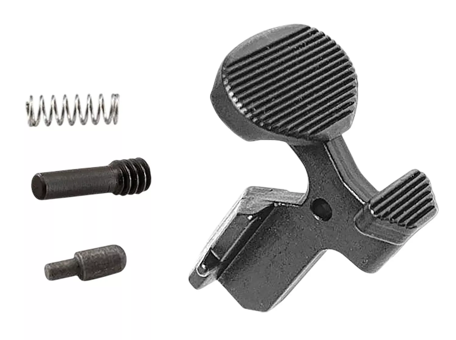Luth-AR LR-BC308A The Paddle Bolt Catch Assembly Black Steel