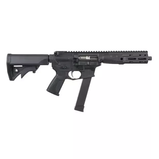 LWRC IC-9 SBR 9mm Luger 27RD Magazine 5.6′ Barrel Black **NFA Item**