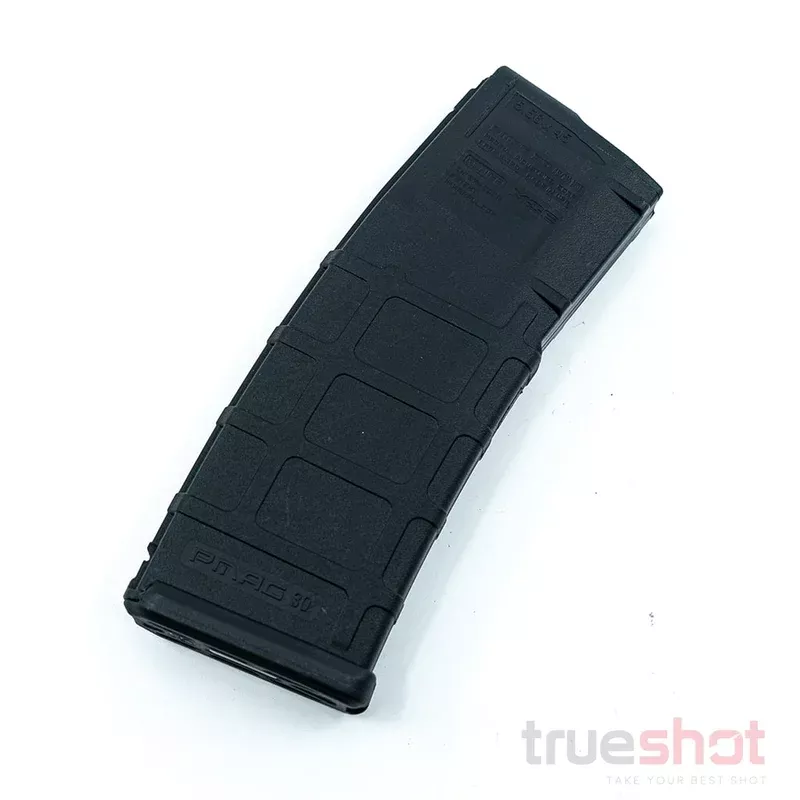 Magpul – PMAG 30 AR/M4 Gen M2 MOE – 223/5.56 – 30 Round – Black – Polymer Magazine