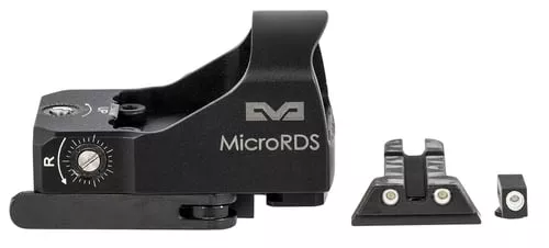 Meprolight USA 88070500 MicroRDSBlack 1 x 0.9" x 0.7" 3 MOA Red Dot Glock (Except Slimline)