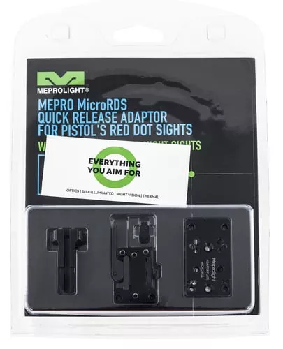 Meprolight USA 88071500 MicroRDS Adapter GlockBlack Glock