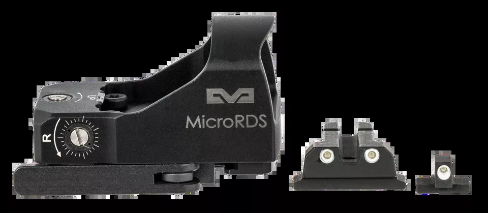 Meprolight USA MicroRDS 1x 3 MOA Dot for S&W M&P Non-Optics Ready Pistol