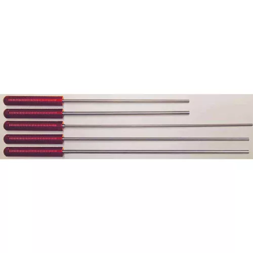 MICRO-POLISHED STAINLESS STEEL CLEANING ROD – 42″ RIFLE, .22-.26 CALIBER
