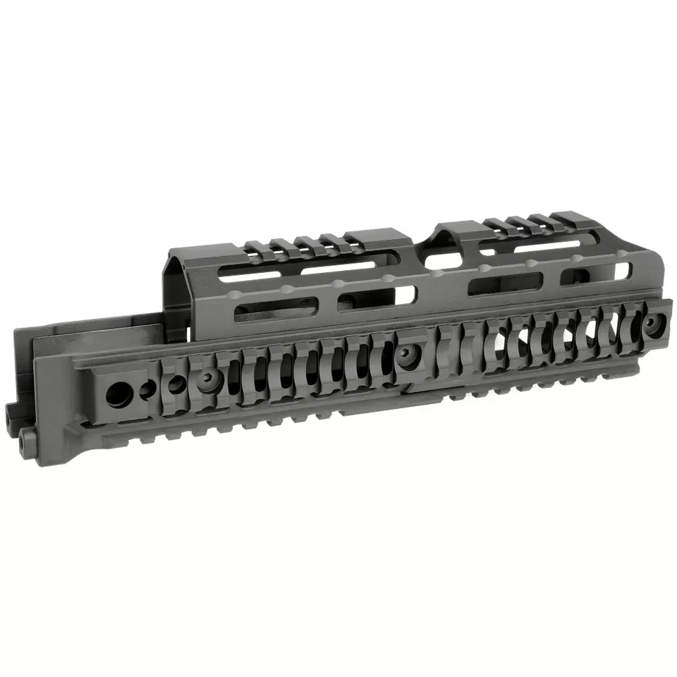 Midwest Industries AK Alpha 10" Quad Rail - Black