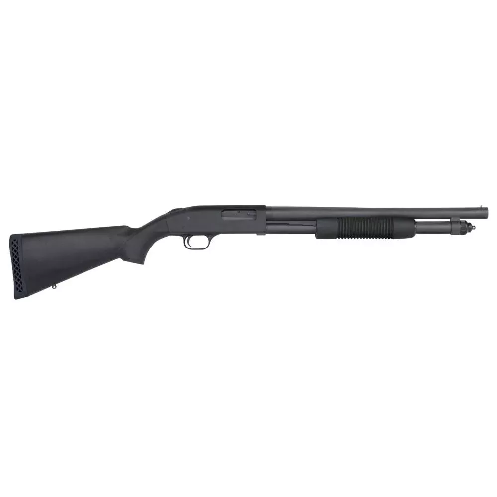 Mossberg 590 Shotgun 12 ga 3″ Chamber 6rd Magazine 18.5″ Barrel Black