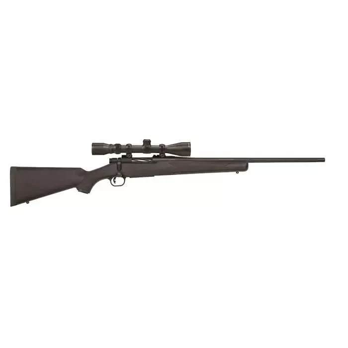 Mossberg Patriot 350 Legend Rifle 22″ Black Synthetic, 4RD 3-9X40 Scope
