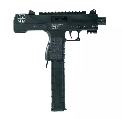 MPA DEFENDER 9MM 6" 30RD TB W/RAIL