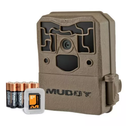 Muddy MUDMTC300K ProCam 18 Combo Brown LCD Display 18MP Resolution Invisible Flash SD Card Slot Up to 32GB Memory UPC: 888151027035