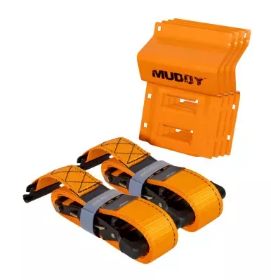 Muddy UTV Wheel Chock Tie Down Kit, 2pk