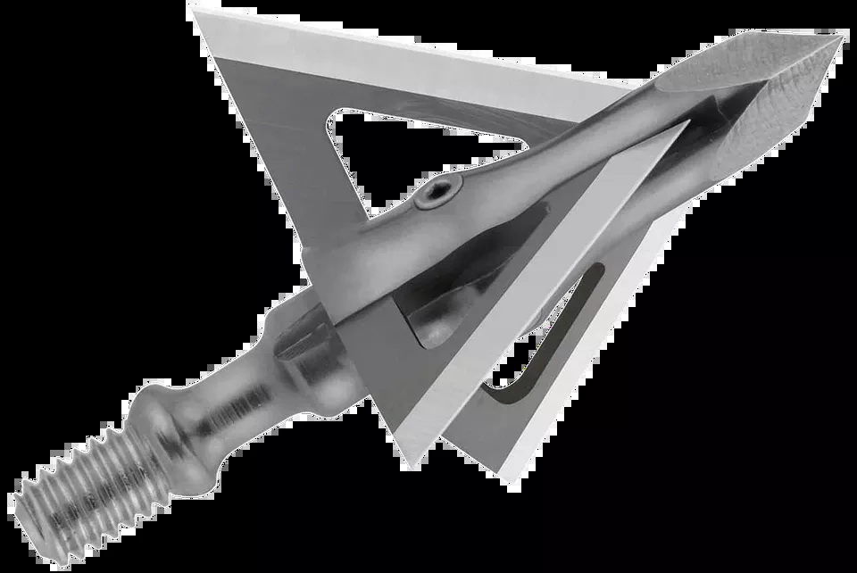 Muzzy 292 Trocar XB 3-Blade Broadhead - 100 Grain, Stainless Steel, 3 Pack