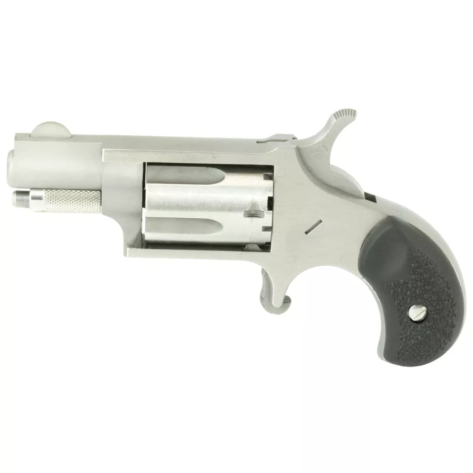 NAA Mini Revolver .22LR 1 1/8" Barrel 5-Round Rubber Grip