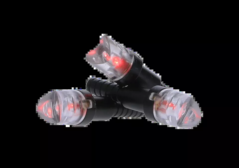 NAP Thunderglo Illuminated Nock Red 6 Pack