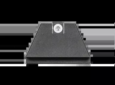 Night Fision Suppressor Height Night Sights White Front Blank Rear Glock