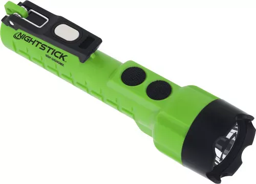 Nightstick Dual Light With – Dual Magnets 3AA Green Body
