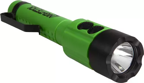 Nightstick Flashlight With – Green Laser 2AA Green Body