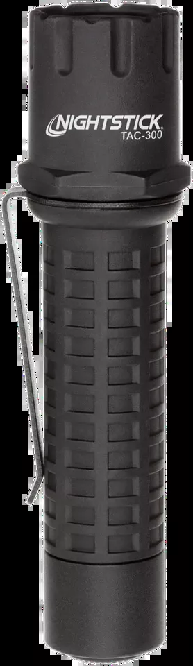 Nightstick TAC300B Matte Black Tactical Flashlight - 180 Lumens LED